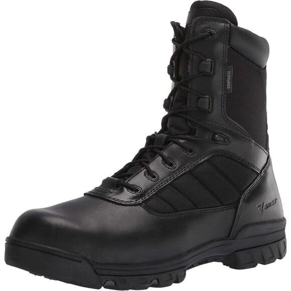Bates Bates  Ultra Lites 8" Safety Toe EH Work Boots Black Leather Composite 5.5 - Picture 1 of 14